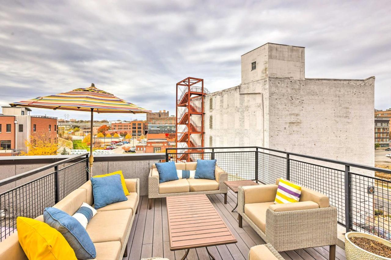 Downtown Condo With Rooftop Patio And City Views! Omaha Exteriör bild